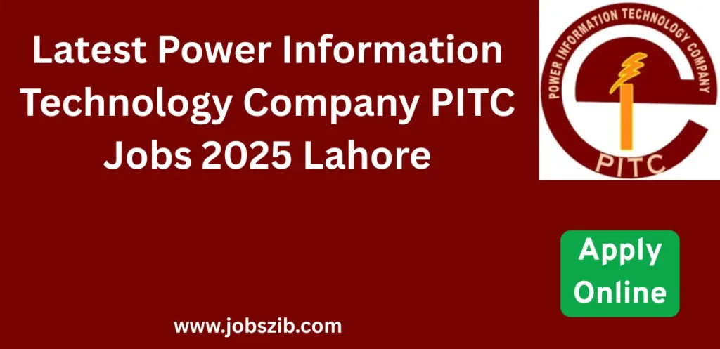 Latest Power Information Technology Company PITC Jobs 2025 Lahore